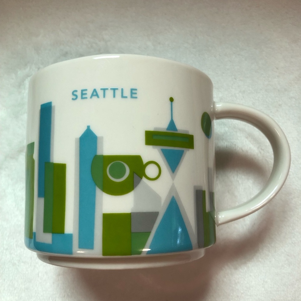 Starbucks SEATTLE You Are Here Collection YAH 2015 Mug, 14oz